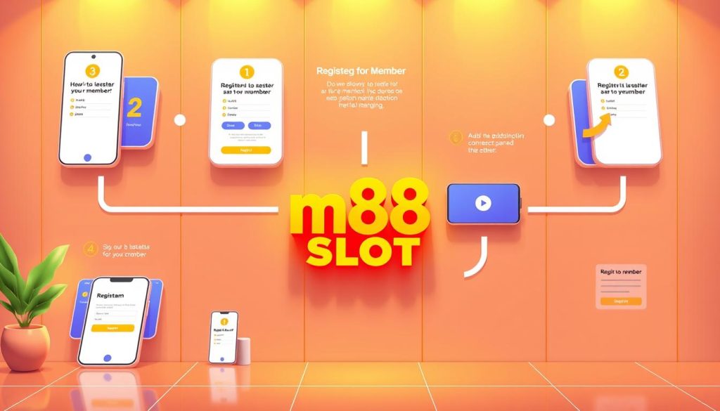 ขั้นตอนสมัครสมาชิก m88 slot