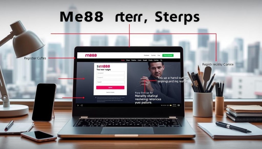วิธีสมัครสมาชิก m888